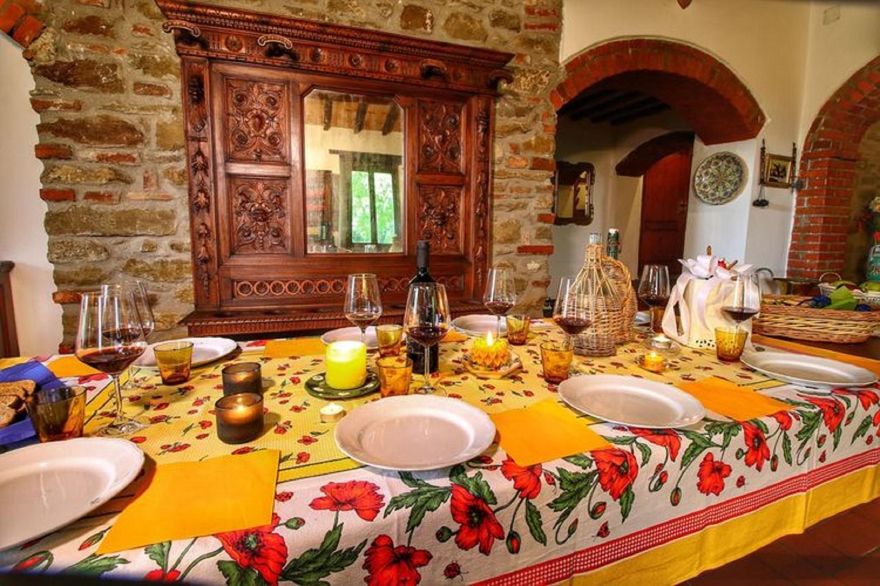 Casa Vacanza Le Corniole チヴィテッラ・イン・ヴァル・ディ・キアーナ エクステリア 写真